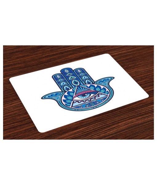 Evil Eye Place Mats  Set of 4