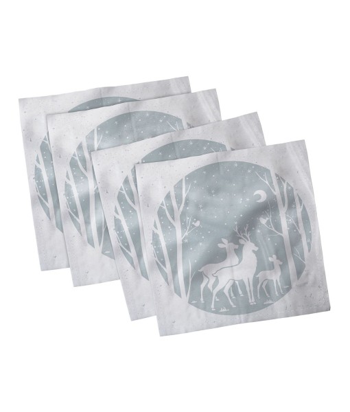 Family Set of 4 Napkins  12