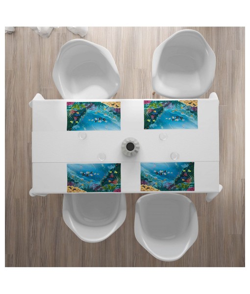 Fish Place Mats  Set of 4