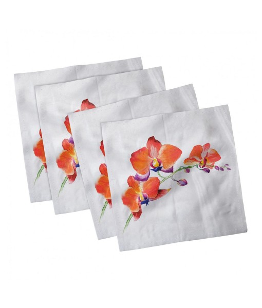 Blooming Blossom Cloth Napkins, Set of 4, 12