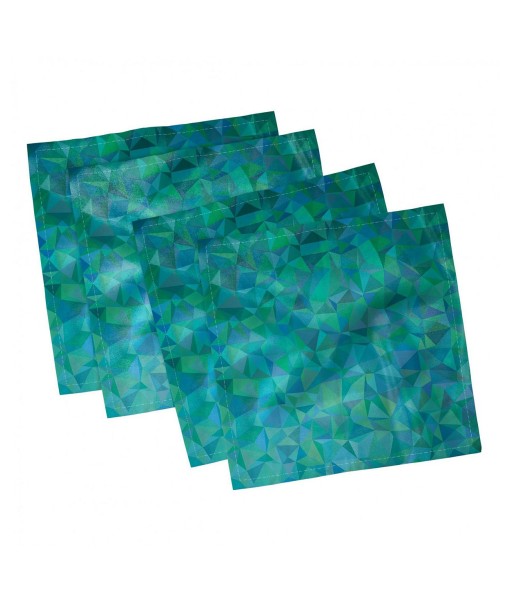 Fractal Set of 4 Napkins  12