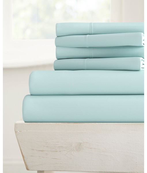 Solids in Style by The Home Collection 4 Piece Bed Sheet Set  Twin XL