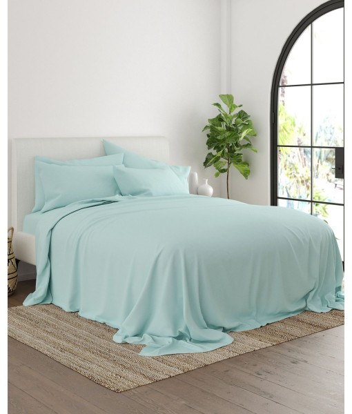 Solids in Style by The Home Collection 4 Piece Bed Sheet Set  Twin XL