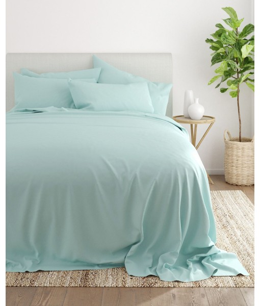 Solids in Style by The Home Collection 4 Piece Bed Sheet Set  Twin XL