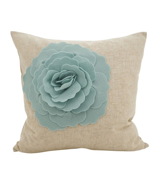 Rose Flower Statement Throw Pillow  18