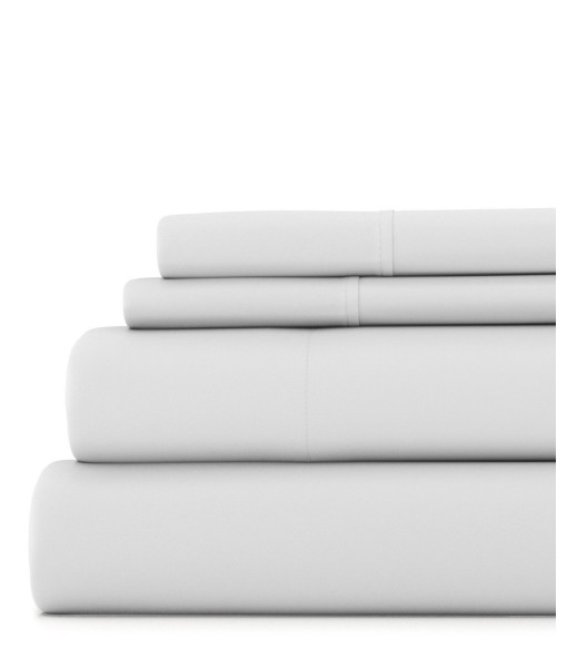 Home Collection 4 Piece Rayon from Bamboo Bed Sheet Set  Twin