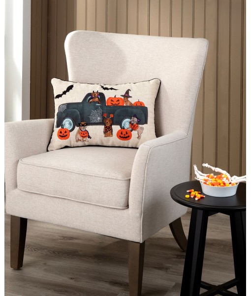 Halloween Truck Decorative Pillow  14