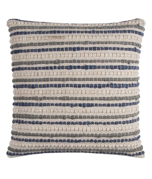 Striped Polyester Filled Decorative Pillow  20