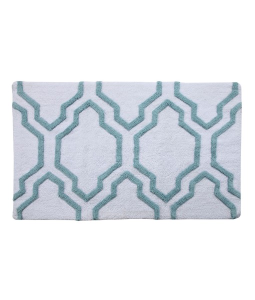 Quatrefoil 50' x 30' Non-Skid Cotton Bath Rug