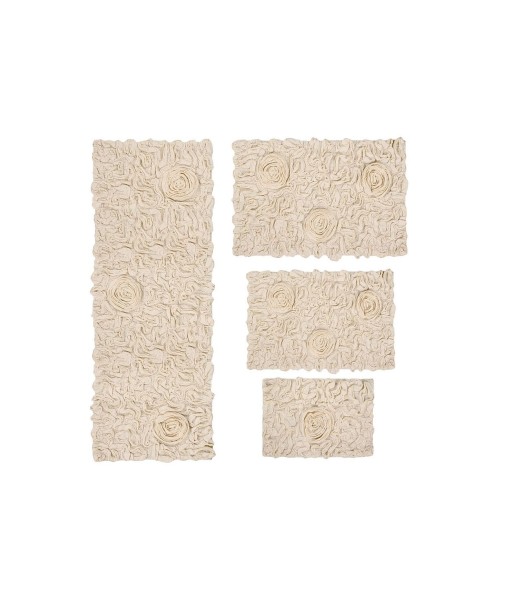 Bellflower Bath Rug 4 Pc