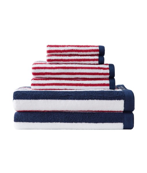 Mackenzie Cotton Terry 6 Piece Towel Set