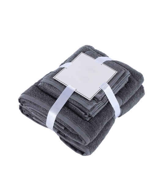 Bomonti Turkish Cotton Towel 6 Piece Set