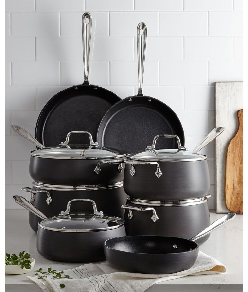 Hard-Anodized Cookware Set  13 Piece