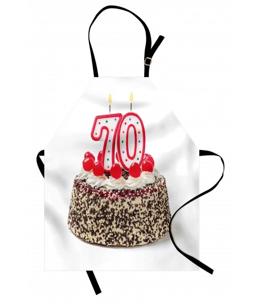 70th Birthday Apron