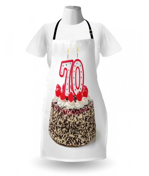 70th Birthday Apron