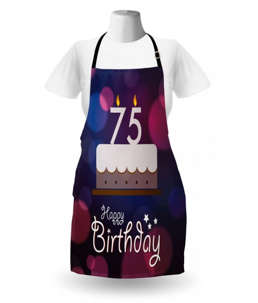 75th Birthday Apron